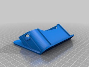 wrangler tj 97 front bumper endcap automotive endcaps jeep replacement parts 3d print model - Mito3D