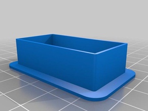 ma personnalisé rectangle de coupeur biscuit générateur cuisine et salle à manger 3d print model - Mito3D
