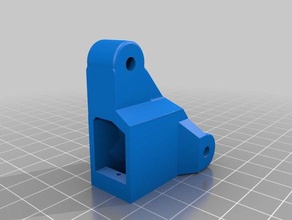 eezybotarm mk2 artiglio rotante supporto del servo modello di robot 3d print model - Mito3D