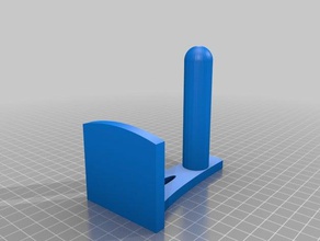 porta papel higiênico A impressão 3d 3d print model - Mito3D