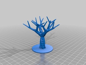 4 ağaç modelleri özelleştirilmiş 3d print model - Mito3D