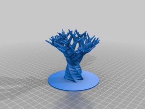 3 ağaç modelleri özelleştirilmiş 3d print model - Mito3D