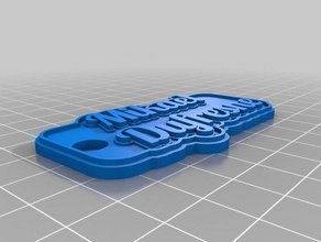 mikael dufresne keychain keychains customized 3d print model - Mito3D