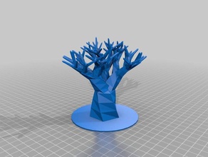 tree 5 models customized 3d print model - Mito3D