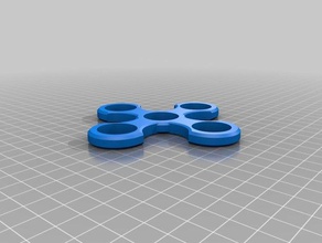 4 bacak fidget spinner mekanik oyuncaklar özelleştirilmiş 3d print model - Mito3D