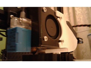 tronxy de resfriamento parte duto do ventilador Impressora 3d acessórios 3d print model - Mito3D