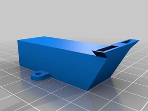 30mm fan duct 3d printer parts hictop 3dp-11 prusa i3 3d print model - Mito3D