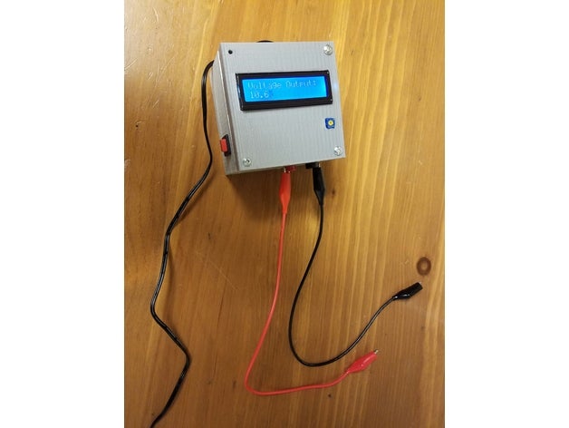 adjustable benchtop voltage supply case diy power cover regulator 3D print model - Mito3D
