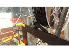 prusa filamento alimentador de la bola articulación cabeza Impresora 3d las piezas el guía titular 3d print model - Mito3D