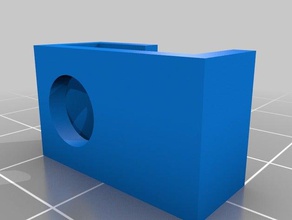 semplice guida per il cavo parti 3d print model - Mito3D