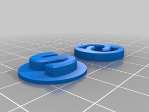 extrusora de calibración la parte montaje prueba La impresión en 3d las pruebas Impresora extrusión impresora 3d print model - Mito3D