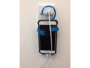 telefone hugger celular 3d print model - Mito3D