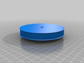 t25 128t pulley new 3d printer parts customized 3d print model - Mito3D