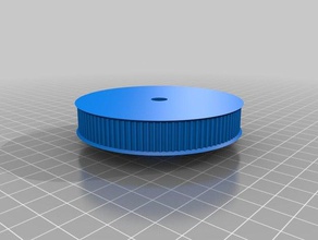 t25 100t pulley new 3d printer parts customized 3d print model - Mito3D