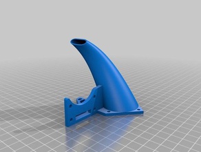 montagem de ventilador novo flsun prusa i3 Impressora 3d peças flsun3d 3d print model - Mito3D