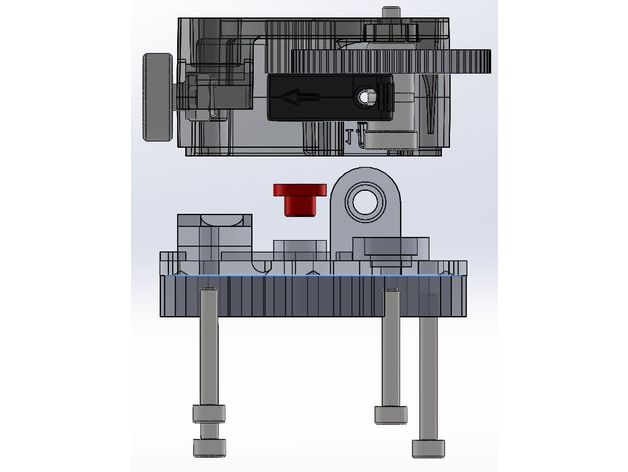 713maker ulm entretoise e3d aero L'imprimante 3d de pièces 3D print model - Mito3D