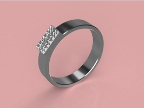 cool ring gender neutral jewelry 3d amazing amazingdesign beautiful crazy crazygood finger gift gold golden jewlery mariage render rings silver stirling wedding 3d print model - Mito3D