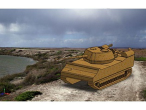 tanque 413 v super La impresión en 3d 3dmodel de batalla fresco modelo niza versión la guerra guerras 3d print model - Mito3D