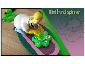 mini-Blatt-spinner Spielzeug & Spiele fidget spinner mini - 3d print model - Mito3D