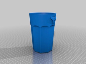 glass destiny 3d printing bungie game drink drinking 3d print model - Mito3D