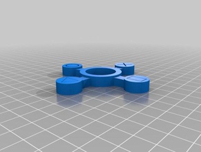 play station giratório A impressão 3d fidget spinner brinquedo 3d print model - Mito3D