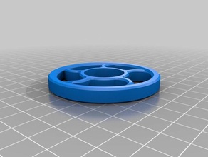 circular spinner toys & games fidget 3d print model - Mito3D