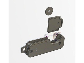 single key case Schlüsselanhänger 3d-drucken Holen cool praktisch Haushalt jma Schlüssel keychain einzelne spare Ersatz-Schlüssel 3d print model - Mito3D