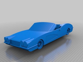 Corvette de 1960 analyses & répliques 3d print model - Mito3D