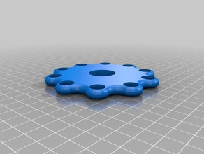 figet spinner julio de 2017 juguetes mecánicos personalizado 3d print model - Mito3D
