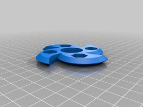 qepccc - wave fidget spinner4b-5 16hn pick-a-weight toys & games customized 3d print model - Mito3D