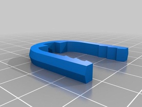workdesk kablo klipsi organizasyon tablo 3d print model - Mito3D