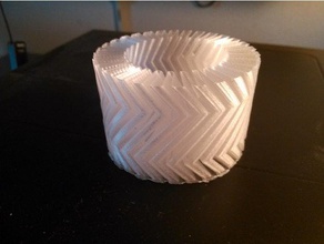 personalizzabile-u-twist-o-ombra famiglia birra manica supporto di candela le lampade paralume fioriera la spirale vaso stampa tè luce twisted il modalità 3d print model - Mito3D