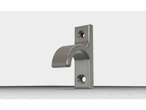 door handle stop household supplies 3d print model - Mito3D