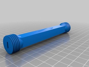 tesla valve shower threads engineering fluidics fluidic diode 3d print model - Mito3D