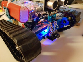 makeblock fpv camera holder robotics mount kreativadelar kreativadelarse mbot ranger 3d print model - Mito3D
