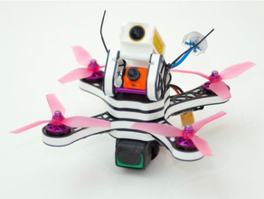 occhio di falco firefly q6 monte ragg-e wbx5 r c i veicoli montaggio videocamera drone wbx 5 3d print model - Mito3D