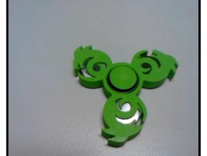 spinner dragão de 1 brinquedos & games 3d print model - Mito3D