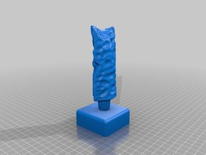 Holz-sprite Skulpturen Skulptur 3d print model - Mito3D