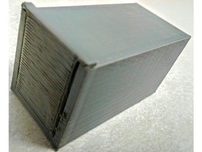 sliding lid box 3d printing storage 3d print model - Mito3D