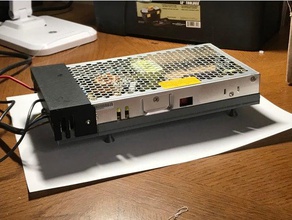 lrs series power supply tray 3d printer parts 3d print model - Mito3D