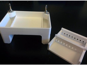 Elektrophorese-gel-set Biologie 3d print model - Mito3D