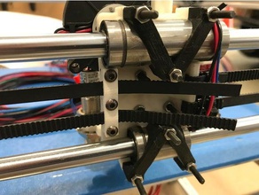 hypercube x-carriage lm10uu bearings 3d printer parts 3d print model - Mito3D