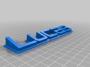 lucas de la oficina personalizado 3d print model - Mito3D