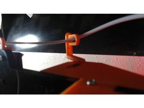 pre-filament guide 3d printer accessories anet a8 filament 3d print model - Mito3D