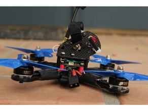 el controlador de vuelo suave punto muerto r c vehículos drone fpv jugosa miniquad quad softmount 3d print model - Mito3D