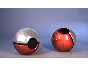 pokeball toy & game accessories ball hi-res pokemon 3d print model - Mito3D