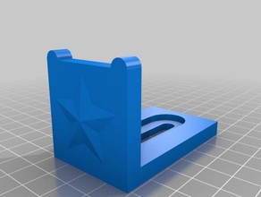 cama ángulo de soporte La impresión en 3d 3d print model - Mito3D