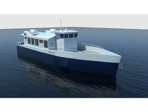 bateau reseau mistral des véhicules france modèle de rc navire 3d print model - Mito3D