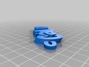 caitlin organización personalizado 3d print model - Mito3D