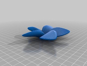 3d slash frangipani-v2 3d print model - Mito3D